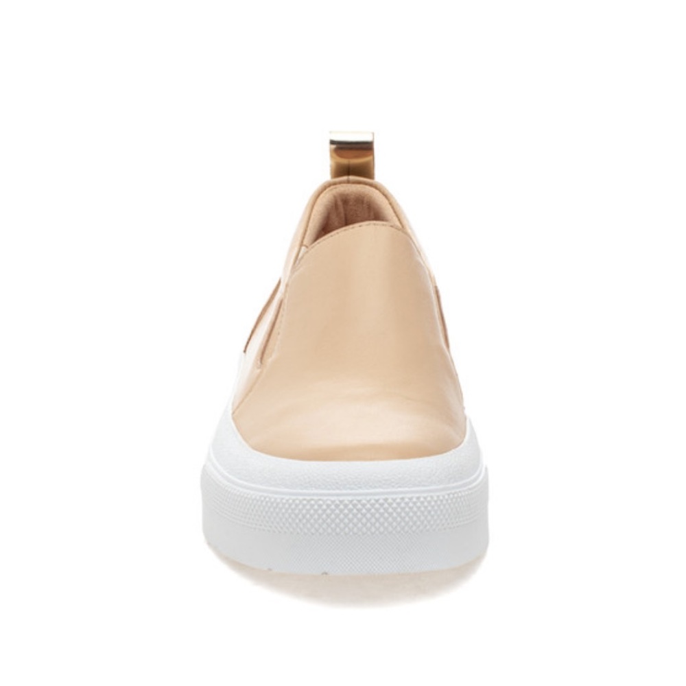 NWT J/SLIDES GIA Light Sand Leather - Picture 4 of 13